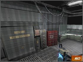 W kolejnym pomieszczeniu znajdziesz drzwi prowadzące do magazynu (oznaczone jako Storage 02) - [Opis] Delta Labs - Level 2 North | Doom III - Doom III - poradnik do gry