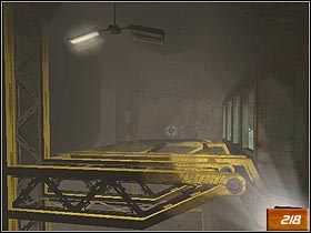 Po krótkiej wędrówce dotrzesz do dużej jaskini (#215), gdzie zlokalizowana jest winda transportowa (jak to zwykle bywa, aktualnie niedostępna) - [Opis] Caverns - Area 1 cz.1 | Doom III - Doom III - poradnik do gry