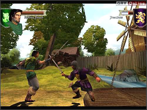 W walce Action 1 to blok, Action 2 to górny cios, a Action 3 - dolny cios - Las Sherwood - Napad na zamek | Robin Hood Defender of the Crown - Robin Hood: Defender of the Crown - poradnik do gry