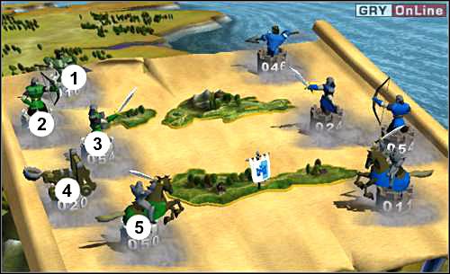 Poważniejszej taktyki, poza tym co napisane wcześniej, nie da się tu wymyślić - Większe bitwy | Robin Hood Defender of the Crown - Robin Hood: Defender of the Crown - poradnik do gry