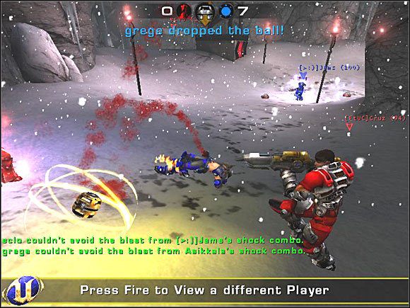 bo inaczej piłkę odzyskuje przeciwnik - BOMBING RUN | Tryby | Unreal Tournament 2004 - Unreal Tournament 2004 - poradniki