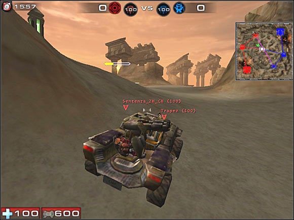 Cechy - Scorpion, Hellbender | Pojazdy | Unreal Tournament 2004 - Unreal Tournament 2004 - poradniki