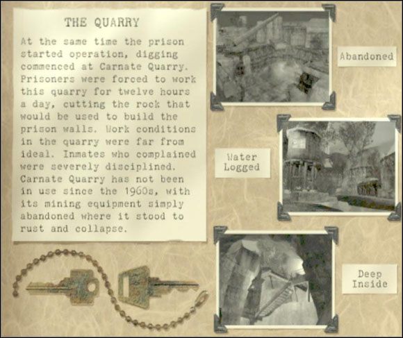2 - [Lokacje] Prison Cemetery, The Quarry - The Suffering - poradnik do gry
