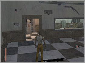 Idąc dalej wychodzimy z korytarz do dużego pomieszczenia - [Poziom 1] cz.4 - The Suffering - poradnik do gry