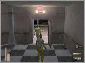 Wychodzimy przez drzwi, w których spotykamy wyzwolonego więźnia - [Poziom 3] cz.1 - The Suffering - poradnik do gry