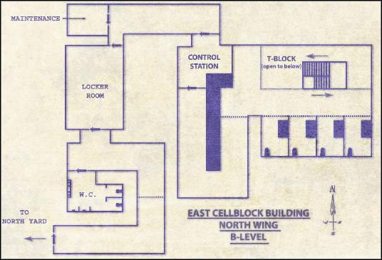 East CB North Wing B-Level - [Poziom 4] cz.1 - The Suffering - poradnik do gry
