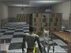 W bibliotece zaatakuje nas znów gromadka potworów - [Poziom 4] cz.7 - The Suffering - poradnik do gry