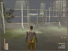 Przechodzimy obok płonącego auta i idziemy dalej - [Poziom 5] cz.1 - The Suffering - poradnik do gry