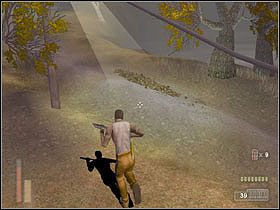 Dochodzimy do miejsca, gdzie spotykamy kilku ludzi walczących z potworami - [Poziom 8] cz.2 - The Suffering - poradnik do gry