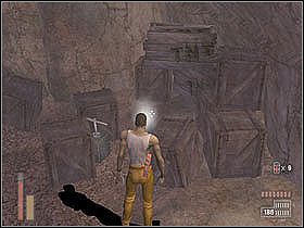 Z wody wyskoczą na nas potwory, a potem rozwalamy skrzynie, aby dojść do detonatora - [Poziom 9] cz.1 - The Suffering - poradnik do gry