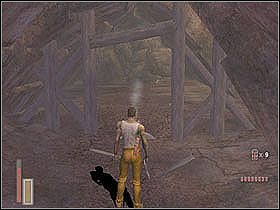 Zanim wysadzimy ładunek, proponuję rozwalić deski i wejść w głąb korytarza - [Poziom 9] cz.1 - The Suffering - poradnik do gry