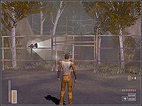 Szybka eliminacja wrogów i idziemy za bramką schodkami do góry - [Poziom 9] cz.2 - The Suffering - poradnik do gry