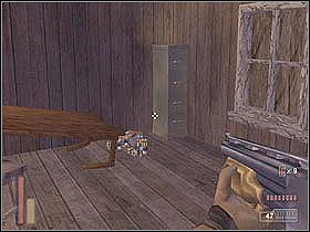 Zanim pójdziemy dalej, proponuję wyjść drabiną a potem schodkami - [Poziom 9] cz.3 - The Suffering - poradnik do gry