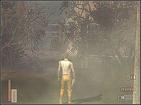 Wędrujemy dalej aż do bramki, przez którą przechodzimy - [Poziom 9] cz.4 - The Suffering - poradnik do gry