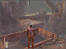 Litując się nad nim, przesuwamy bryłę tak, aby mógł spokojnie przejść - [Poziom 9] cz.4 - The Suffering - poradnik do gry