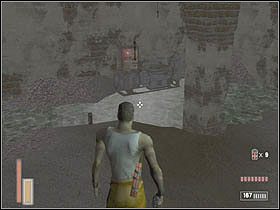 Idziemy dalej aż do momentu, gdy zobaczymy przełącznik - [Poziom 11] cz.3 - The Suffering - poradnik do gry