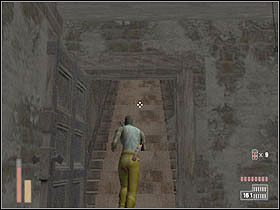 Rozwalamy deski na drzwiach i wychodzimy schodami do góry - [Poziom 11] cz.4 - The Suffering - poradnik do gry