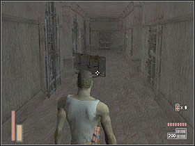 Po prawej możemy wskoczyć w dziurę, jest w niej trochę dynamitu - [Poziom 11] cz.5 - The Suffering - poradnik do gry