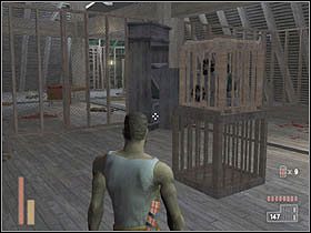 Aby zlikwidować projekcję, odsuwamy skrzynię - [Poziom 11] cz.6 - The Suffering - poradnik do gry