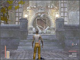 Zaczynamy w miejscu, skąd wyskoczyliśmy przez okno - [Poziom 12] cz.1 - The Suffering - poradnik do gry