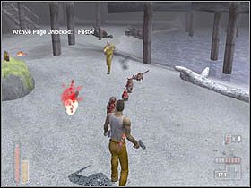 Po chwili obserwujemy walczące ze sobą potwory - [Poziom 13] cz.1 - The Suffering - poradnik do gry