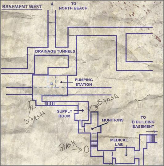 Clems Basement Map - [Poziom 14] cz.1 - The Suffering - poradnik do gry