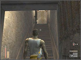 Kierujemy się w stronę widocznych drzwi - [Poziom 14] cz.1 - The Suffering - poradnik do gry