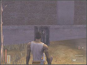 Nie otwieramy tych drzwi, tylko przesuwamy skrzynię, którą wcześniej widzieliśmy - [Poziom 17] cz.1 - The Suffering - poradnik do gry