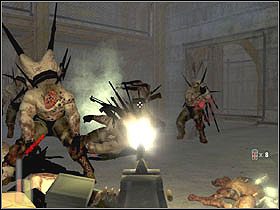 Strzelamy z działka, którym wysadzamy przejście - [Poziom 18] cz.3 - The Suffering - poradnik do gry