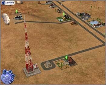 Jest to teren pustynny, porośnięty gdzieniegdzie kaktusami - Miłowo, Dziwnowo, Werona | The Sims 2 - The Sims 2 - Pełna Kolekcja - poradniki