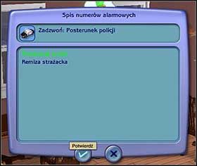 Posterunek policji - dzwonimy tam jedynie w przypadku, gdy zauważymy w naszym domu włamywacza - Telefon | The Sims 2 - The Sims 2 - Pełna Kolekcja - poradniki
