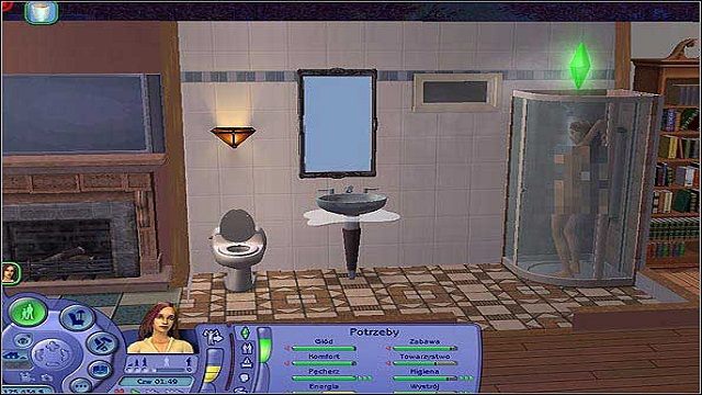 Wystrój - Simowie lubią przebywać w jak największych pomieszczenia z dużą ilością okien - Potrzeby | The Sims 2 - The Sims 2 - Pełna Kolekcja - poradniki