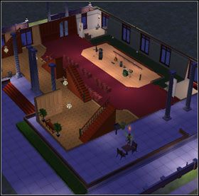 Królewska Sala Muzyczna - Rozrywka | Na Studiach | The Sims 2 - The Sims 2 - Pełna Kolekcja - poradniki