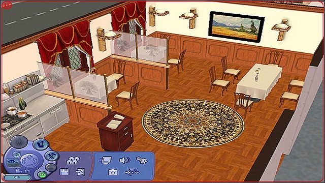 Styl klasyczny w sam raz dla tradycjonalistów - Restauracje w różnych stylach | The Sims 2 - The Sims 2 - Pełna Kolekcja - poradniki