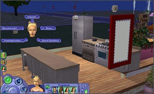 Przy używaniu telefonu lub komputera pojawiają się dwie opcje, dzięki którym możemy stać się właścicielami własnej działalności - Jak otworzyć własny biznes - wybór miejsca i rodzaj działalności | Własny biznes - The Sims 2 - Pełna Kolekcja - poradniki