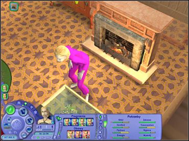 Ogrzewanie się przy domowym kominku (lub piecyku) jest bardzo wskazane. - Temperatura ciała | The Sims 2 - The Sims 2 - Pełna Kolekcja - poradniki