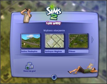 W każdej parceli publicznej Sim może nie tylko aktywnie spędzać swój wolny czas, ale także przyrządzić jedzenie na ruszcie oraz skorzystać z toalety - Dolina Niezbędna | The Sims 2 - The Sims 2 - Pełna Kolekcja - poradniki