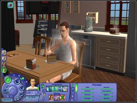 Oto potrawy, jakie Sim jest w stanie podawać w momencie maksymalnego zainteresowania kulinariami: płatki, naleśniki, omlet, tosty z serem, sałatka szefa kuchni, chili con carne, szybkie danie, hamburgery, kanapki z szynką, makaron z serem, homary, kotlety wieprzowe, łosoś, spaghetti, indyk, kubek go - Kulinaria | The Sims 2 - The Sims 2 - Pełna Kolekcja - poradniki