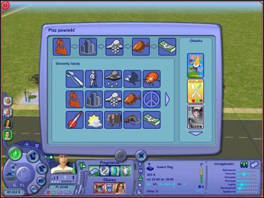 Zainteresowanie literaturą pogłębia się również poprzez pisanie własnego pamiętnika lub czytanie - Film i literatura | The Sims 2 - The Sims 2 - Pełna Kolekcja - poradniki