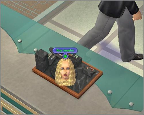 Warto też zauważyć, że niektóre spośród bardziej luksusowych sklepów są wielopiętrowe - Parcele publiczne | Osiedlowe życie | The Sims 2 - The Sims 2 - Pełna Kolekcja - poradniki