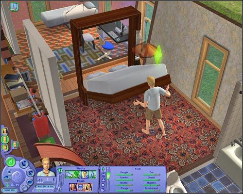 Bardzo ciekawym dodatkiem zawartym w Osiedlowym życiu jest pokazany na screenie zsyp - Przedmioty codziennego użytku | The Sims 2 - The Sims 2 - Pełna Kolekcja - poradniki