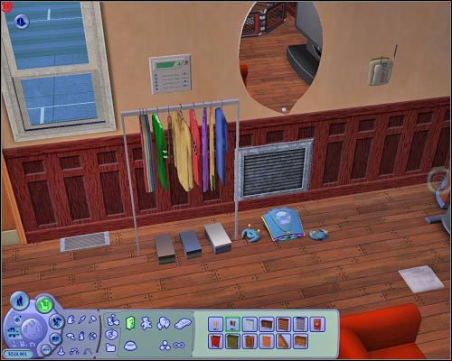 Tańszy odpowiednik szafek stanowią z kolei stojaki, które najlepiej umieszczać niedaleko wejścia do mieszkania. - Przedmioty codziennego użytku | The Sims 2 - The Sims 2 - Pełna Kolekcja - poradniki
