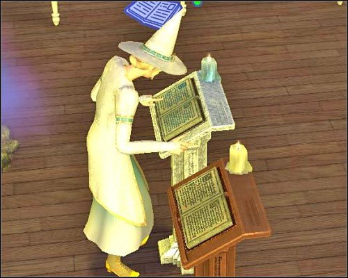 W grze znajduje się sześć podstawowych składników czarów, z których korzysta się praktycznie przez cały czas rozgrywki - Rozwój umiejętności magicznych | The Sims 2 - The Sims 2 - Pełna Kolekcja - poradniki