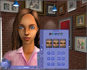 Nos - można go wydłużyć, zwiększyć jego rozmiar, podwinąć, zmienić jego ułożenie względem oczu i ust itp - Krok III | The Sims 2 - The Sims 2 - Pełna Kolekcja - poradniki