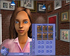 Szczęka i policzki - można po swojemu ukształtować kształt podbródka, żuchwy, zmienić ich położenie, wielkość itp - Krok III | The Sims 2 - The Sims 2 - Pełna Kolekcja - poradniki