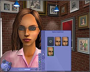 Krótki zarost - opcja ta jest dostępna tylko dla mężczyzn - niektórym dodaje on bowiem męskości, uroku osobistego, jednak nie dotyczy to każdego osobnika - Krok IV | The Sims 2 - The Sims 2 - Pełna Kolekcja - poradniki