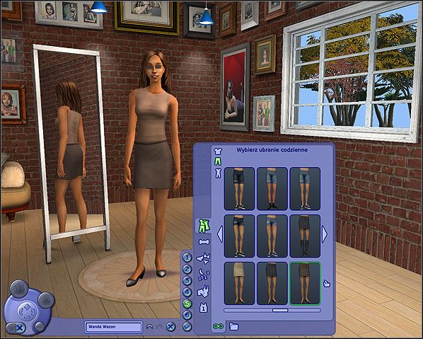 Ubranie wizytowe - do wyboru: dla pań wspaniałe suknie, dla panów natomiast szykowne garnitury; dostępne w bogatej gamie materiałów i kolorów - Krok V | The Sims 2 - The Sims 2 - Pełna Kolekcja - poradniki