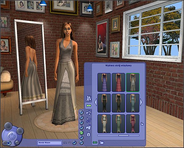 Bielizna - to rzecz, którą można wybrać w trzeciej zakładce - Krok V | The Sims 2 - The Sims 2 - Pełna Kolekcja - poradniki