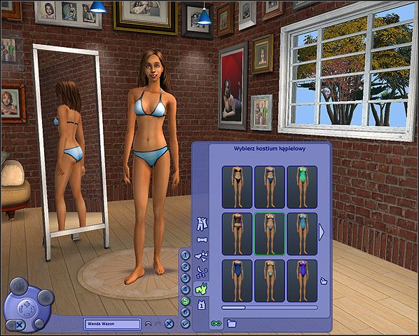 Strój sportowy - również ogromny wybów - zarówno dla pań, jak i dla panów - są przeróżne rodzaje dresów - Krok V | The Sims 2 - The Sims 2 - Pełna Kolekcja - poradniki