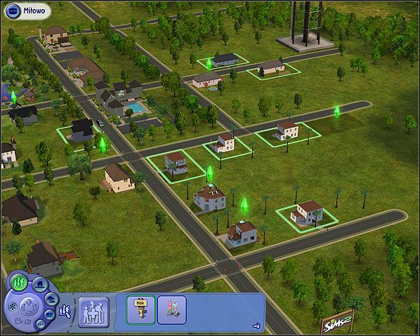 Jeżeli zaś zdecydujemy się stworzyć własną rodzinę, należy kliknąć na przycisk Stwórz własną rodzinę - Wiadomości ogólne | Zakładanie nowej rodziny | The Sims 2 - The Sims 2 - Pełna Kolekcja - poradniki